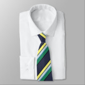 Gravata Verde e Amarela - Presidente Lula Stropdas (Gebonden)