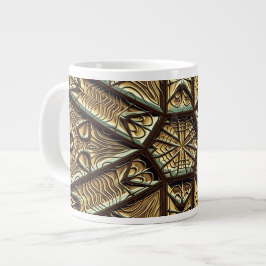 Gravé 2 Mug Jumbo (Devant gauche)