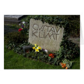 Grave De Gustav Klimt (Devant horizontal)