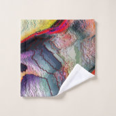 Gravé de rugosité et d'aquarelle virtuelle (Gant de toilette)