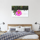 Gravé En Toile Florale Impression (Insitu(Chambre))