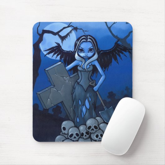 "Gravedigger" Mousepad Muismat (Met muis)