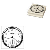  graveerklok 	rubberstempel (Gestempeld)