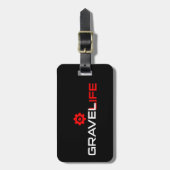 Gravel Life Cycling Bagagelabel (Voorkant verticaal)