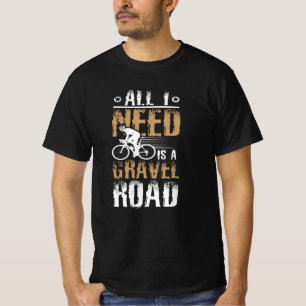 Gravel Road Gravel Bike T-shirt