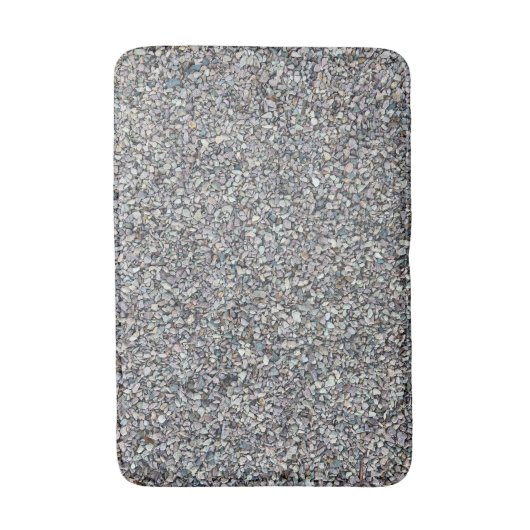 Gravel rotsen patroon badmat (Voorkant Verticaal)