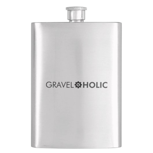 Gravelaholic grindfietsen flacon (Voorkant)