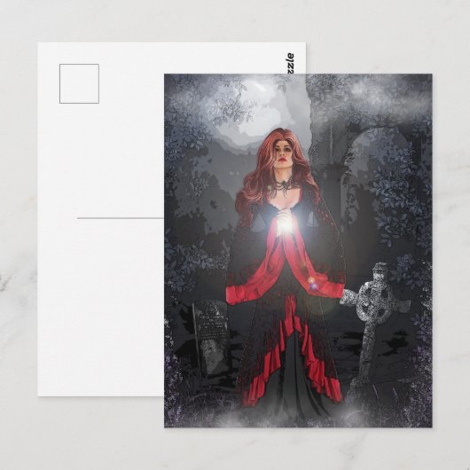 Gravelight Enchantress Briefkaart (Voorkant / Achterkant)