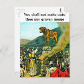 Graven Afbeelding Briefkaart (Voorkant / Achterkant)