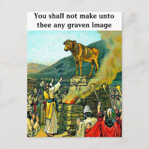 Graven Afbeelding Briefkaart