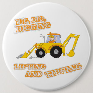 Graven Graven Graven Gele Graver Knoop Ronde Button 6,0 Cm
