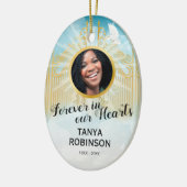 Graven van de hemel - Memorial Tribute Keramisch Ornament (Links)