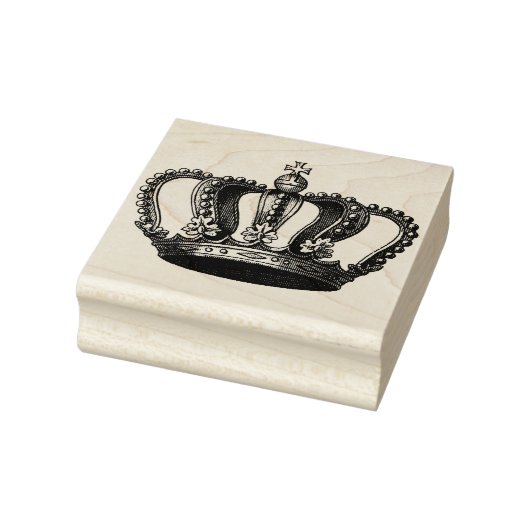 Graveren  kroon 	rubberstempel (Stempel)
