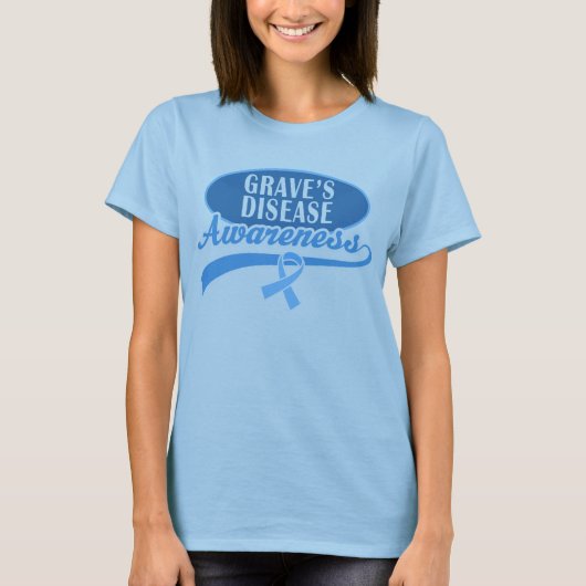 Grave's Disease Awareness Walk Damas T-shirt (Voorkant)