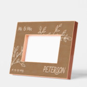 Gravés Fleurs de chauffage domestique Cadres personnalisé (Gauche)