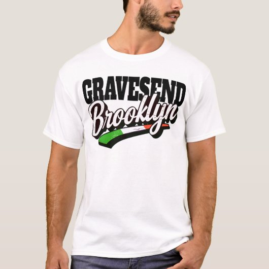 Gravesend Brooklyn T-shirt (Voorkant)