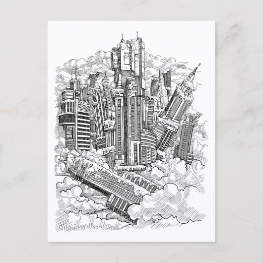 Graveurs flottants - Carte postale (Devant)