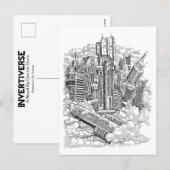 Graveurs flottants - Carte postale (Devant / Derrière)