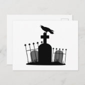 Graveyard Crow Briefkaart (Voorkant / Achterkant)