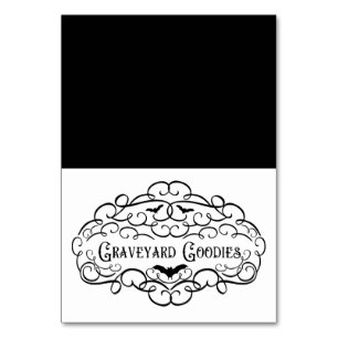 Graveyard Goodies Halloween Food Tent Kaart