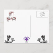 Graveyard Greetings. - BRIEFKAART 4 (Achterkant)