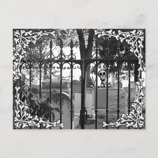 Graveyard Greetings. - BRIEFKAART 4 (Voorkant)