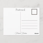 Graveyard Halloween Briefkaart (Achterkant)