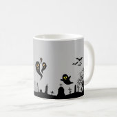 Graveyard Halloween Mok (Voorkant rechts)