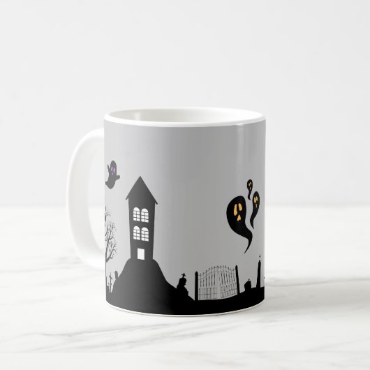 Graveyard Halloween Mug (Devant gauche)