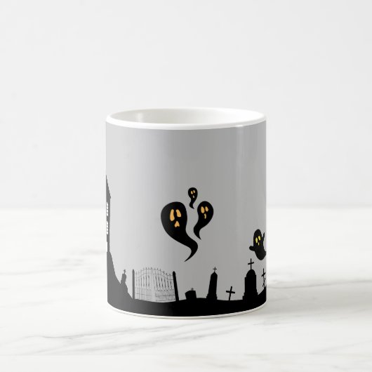 Graveyard Halloween Mug (Centre)