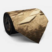 Graveyard Necktie - Gepersonaliseerd Stropdas (Opgerold)