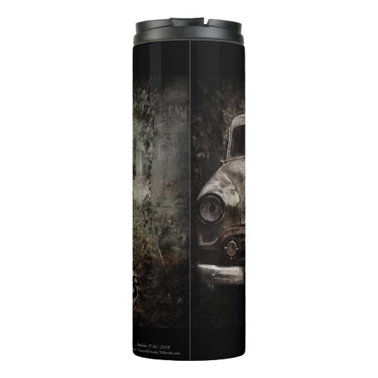 Graveyard Rumble Thermosbeker (Achterkant)