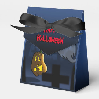 Graveyard Scare Halloween Favor Box Bedankdoosjes