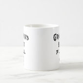 Graveyard Shift Fuel Blanc Halloween Coffee Mug (Centre)