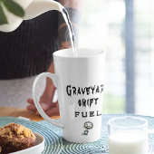 Graveyard Shift Fuel White Halloween Latte Mok