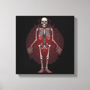 Graveyard Whispers Canvas Afdruk