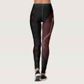 Graveyard Whispers Leggings (Achterkant)