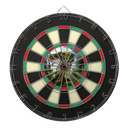 Graveyard Zombie Rising Full Moon Funny Dartbord