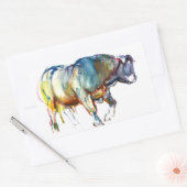 Gravitas 2010 rechthoekige sticker (Envelop)