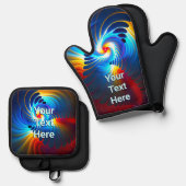 Gravitatievloeistof Ovenwant & Pannenlap Set (Voorkant / Achterkant)