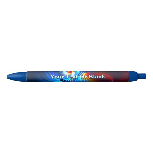 Gravitational Blueshift Zwarte Inkt Pen (Voorkant)