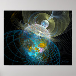 Graviteitsraster (20x16) poster