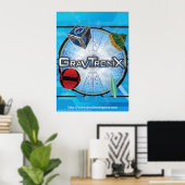 Gravitronix Poster (Thuiskantoor)