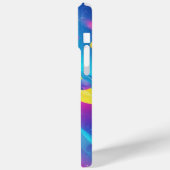 Gravity Flow : Étui pour téléphone en art abstrait (Verso / Gauche)