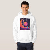 Gravity & Magnetism in Space – Futuristic hoodies (Voorkant volledig)