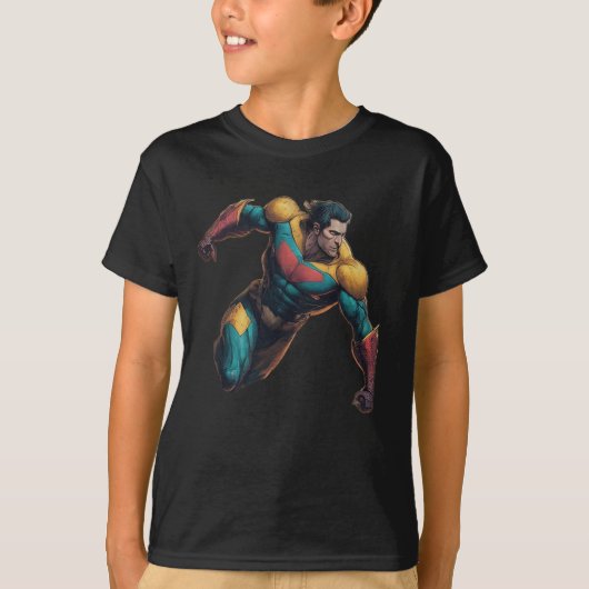 Gravity Master Superhero T-shirt: Power Redefined T-shirt (Voorkant)