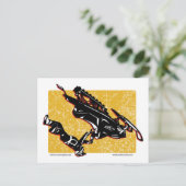 GRAVITY-SLED-in-Yellow Briefkaart (Staand voorkant)