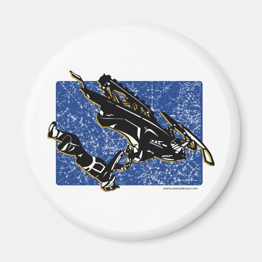 GRAVITY-SLED MAGNEET (Voorkant)