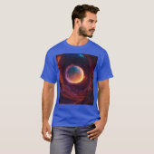 Gravity-thema logo met T-shirt (Voorkant volledig)