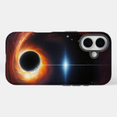 Gravity's Pull Black Hole iPhone / iPad Case (Achterkant (horizontaal))